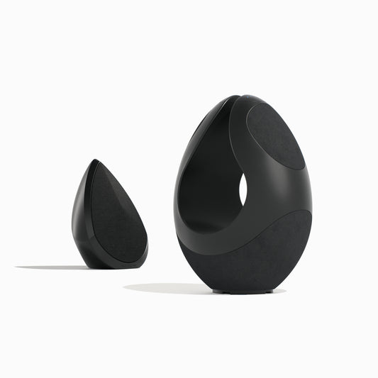 Pantheone I & Obsidian Multi-Room System - Black: Luxury Wireless Speakers